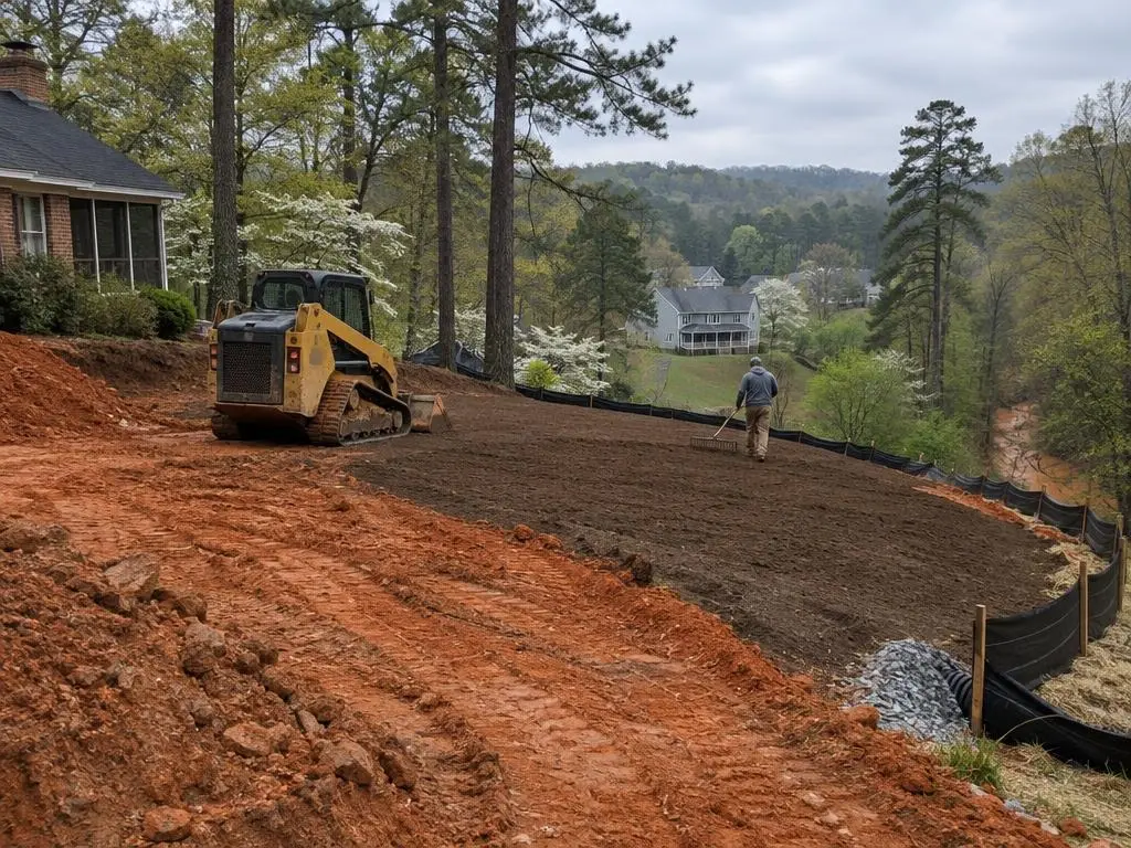 Grading, Topsoil & Lot Prep in Atlanta, GA